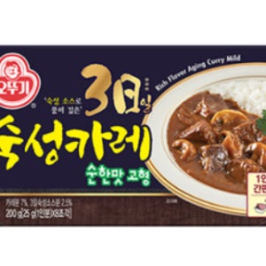 오뚜기 3일숙성카레 고형 순한맛 200g 16개