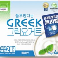 풀무원 다논 그릭 플레인 95G×4개입