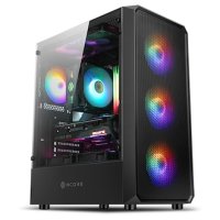 앱코 NCORE G30 트루포스 (블랙) 미들타워 컴퓨터 케이스 (국내정발)