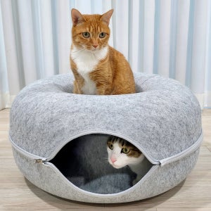 고양이 숨숨집 고양이도넛 하우스 대형