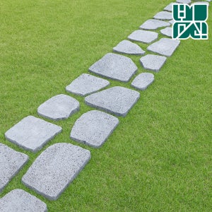 1파렛트 비정형 디딤석 판석 현무암 구들장