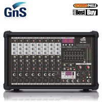 GnS GBX-800 지앤에스 10채널 파워드믹서 400+400W USB 녹음기능 /정품