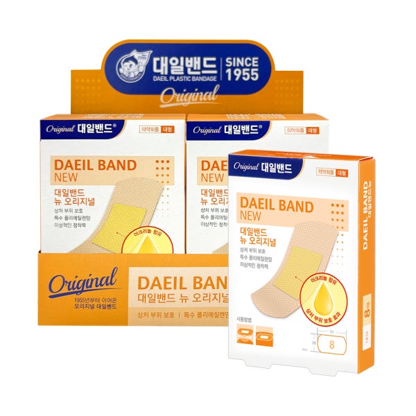 [대일밴드] 대일밴드뉴 오리지날 대형 80매 (8매x10세트)