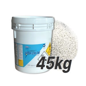 수영장 소독약 스타크론 45kg 일본산 살균 염소 소독제 차아염소산 클로로칼키 라이프케미칼