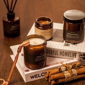 에센셜 오일로 만든 소이캔들 유칼립투스+티트리+페퍼민트 블랜딩캔들