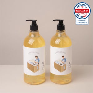 샤인메이커스 안심세척 주방세제 레몬머틀 1L 2개