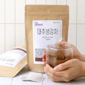 아이앤티 대추생강차 1.2gX50개입 1+1 총100티백 국내산 주문후생산