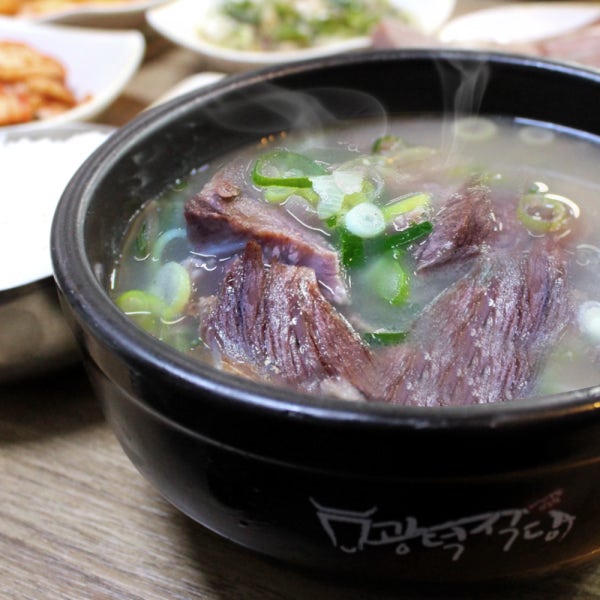 광덕식당 소머리국밥 택배 한우 국밥 소머리곰탕 4세트