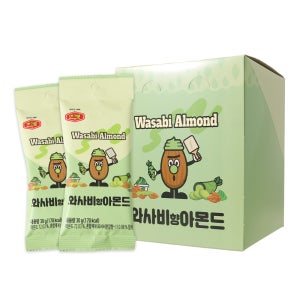 MD 머거본 와사비향 아몬드 30g 72봉 1박스
