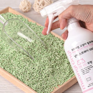 고양이 모래 화장실 똥 오줌 소변 이불 냄새 제거 탈취제 냥이 스프레이 500ml
