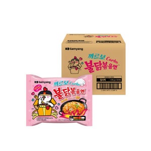 삼양 까르보 불닭볶음면 봉지라면 130g 32봉