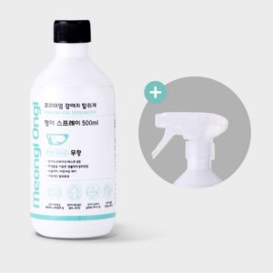 강아지 소변 오줌 배변 냄새 제거 반려동물 탈취제 멍이 스프레이 500ml