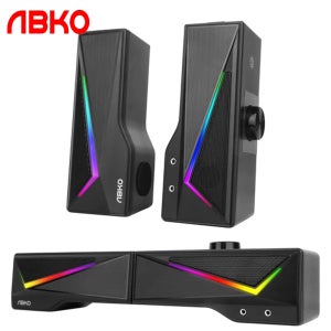 앱코 SP250BT 2채널 USB RGB 하이브리드 블루투스 사운드바 스피커