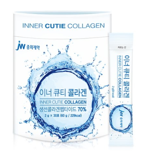 <b>중외제약</b> 수용성 콜라겐스틱 2개월분 초처분자 피쉬콜라겐