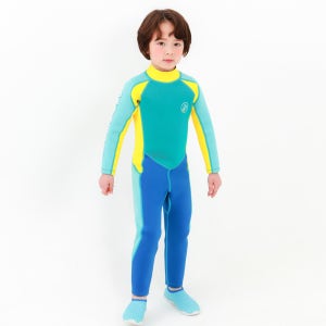 BAY-B 유아 아동 스윔슈트 키즈 웻슈트 물놀이 잠수복 남아 여아 래쉬가드 수영복 WS-5