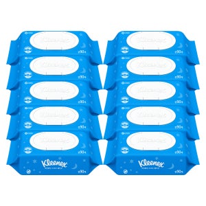 크리넥스 코튼클린 소프트 90매 10개 캡 물티슈