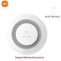 Xiaomi 연기 감지기 2 하니웰 센서 화재 경보 가청 및 시각 경보 Bluetooth 호환 게이트웨이 스마트 홈 원격 APP