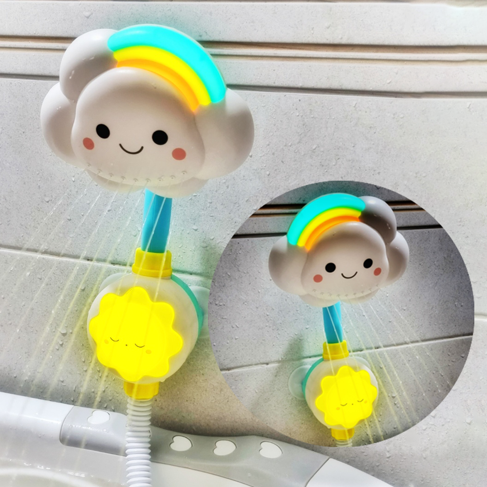 토이다락방 물놀이 장난감 해피클라우드 구름 아기 샤워기