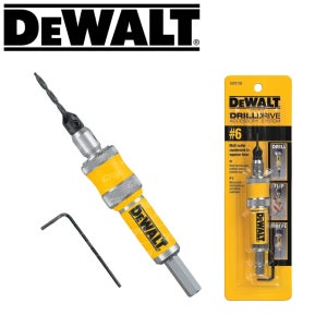 디월트 전동 드릴 플립 드라이버 비트 6 사라기리 이중기리 목재 접시 DW2700
