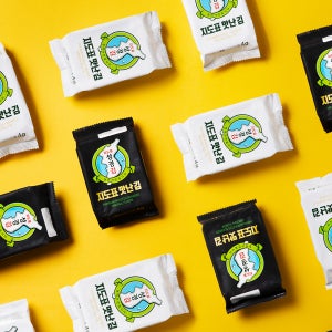 [성경김본사] 지도표 맛난김 4g 12봉 x 4개 (총48봉) - 재래김 도시락김