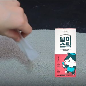고양이 펫 모래 화장실 탈취 제 오줌 소변 배변 똥 냄새 제거 냥이스틱 10포 10달 사용