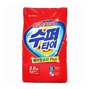 수퍼타이 3KG 가루세제 업소용 가정용