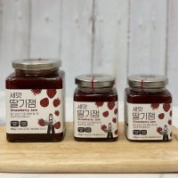 건강한 맛 달콤한 맛 깨끗한 맛의 세맛딸기잼 260g/2병