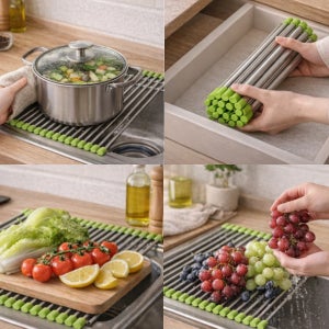 싱크대 정리 다용도 싱크롤선반 24롤