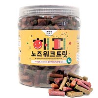 코코브라운 해피 인섹트 노즈워크 소프트 말랑말랑 트릿 1kg 칭찬 훈련 대용량간식