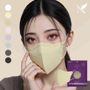 내추럴키스 다이아핏 KF94 새부리형 마스크 S(소형), 베이지, 25개
