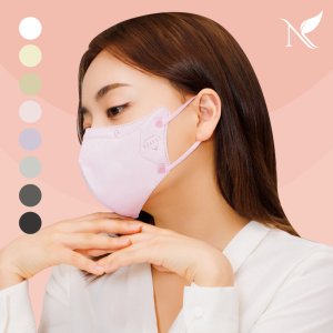 내추럴키스 다이아핏 KF94 새부리형 마스크 S(소형), 라이트핑크, 25개