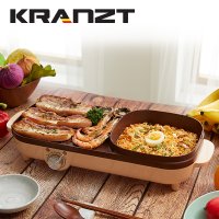 클란츠 마이노바 2in1 전기냄비 그릴팬 KRZ-1004B