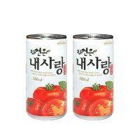 웅진 자연은 내사랑 토마토 쥬스 캔음료 180ml 30캔