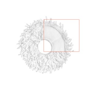 [호환] 오니아니 샤오미 드리미 W10/Pro 소모품 물걸레(화이트) 걸레