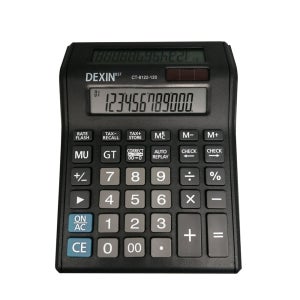 (CT-8122-120 계산기) 태양광 대형 12자리 듀얼 전자 계산기