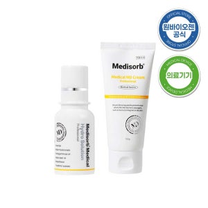 [BEST]메디솝 메디컬 하이드로 솔루션 프로페셔널 30g+메디솝 메디컬 MD 크림 프로페셔널 100g