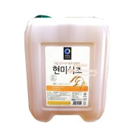 청정원 현미식초 18L 대상 대용량 말통식초 식자재