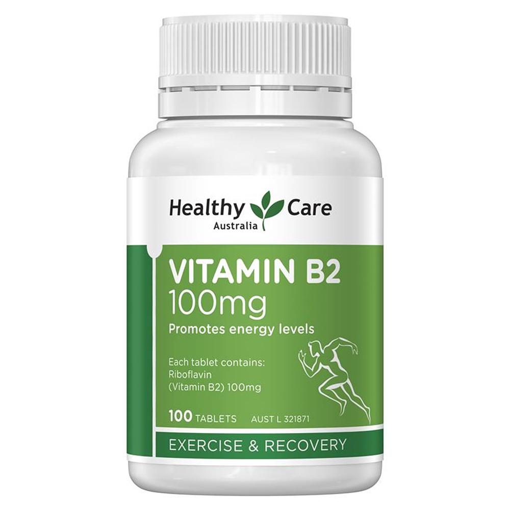 Healthy Care 헬씨케어 <b>비타민B2</b> 100mg 100정