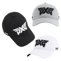 PXG 경량 골프 모자 라이트웨이트 로우크라운 클립 볼캡 블랙 화이트 그레이