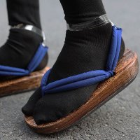 남자 일본 코스프레 신발 유카다 나막신 도쿄 쪼리