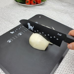 KAI 냐미 고양이 식도 주방칼 산도쿠