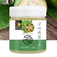 국내산 100% 구아바잎가루 구아바잎차 분말 200g