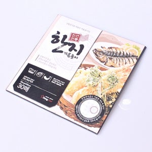친환경 한지 기름종이 중 30매 유해물질 냄새제거 효과 천연 닥나무로 제작 인체 무해
