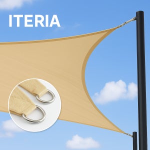 [ITERIA] HDPE 썬쉐이드 차광막 삼각 사각 타프 그늘막 천막