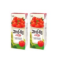 남양 과수원 사과 주스 팩 음료 애플 쥬스 190ml 72팩