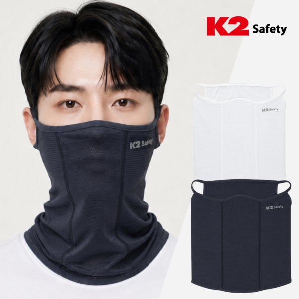 K2 귀걸이형 멀티스카프 스포츠 쿨 목토시 여름넥워머 자외선차단 자전거 골프