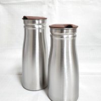 1+1 스테인레스 물병 업소용 냉장고 식당 스텐 물통 800ml