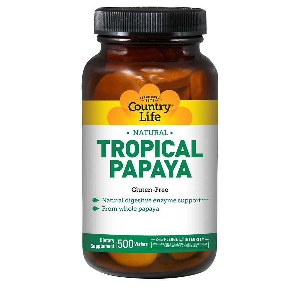 [컨트리라이프] 트로피컬 파파야 Tropical Papaya 500 츄어블 웨이퍼