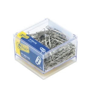 평화 B1 일반크립(약 240pcs) 피스코리아 실버크립 베스트 서류 정리 클립