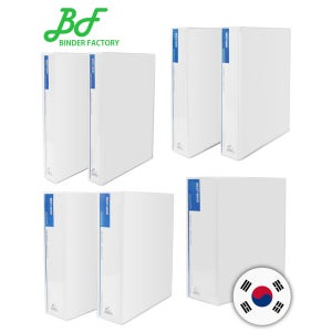 바인더팩토리 고주파 사다리 3공 백색 바인더 A4 3cm 5cm 7cm 10cm